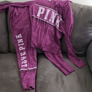 VS, PINK, sweatsuit :)